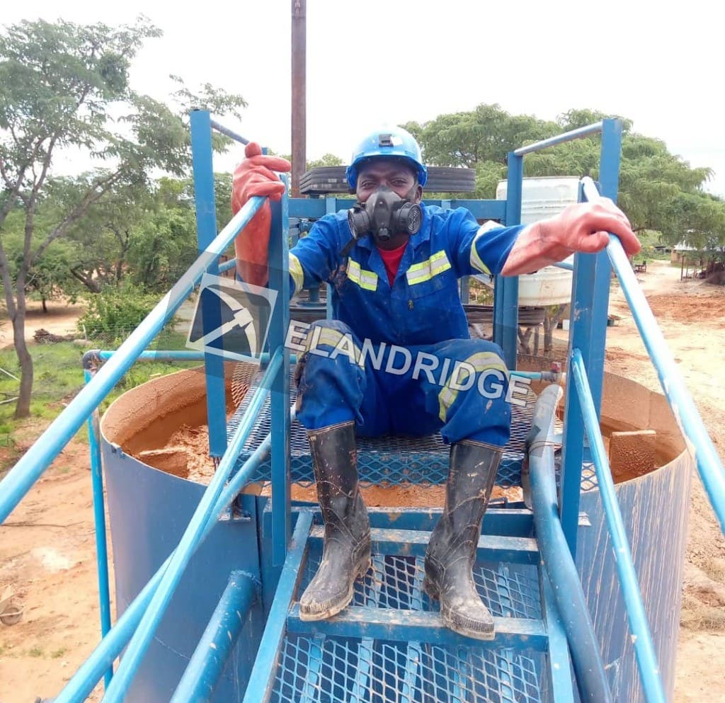 Operating a CIP tank at Kambuzi Mine